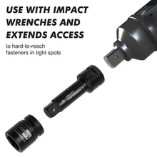 Load image into Gallery viewer, CASOMAN 1-Inch Drive Impact Extension Bars, Length: 6" &amp; 10", Impact Socket Extension, CR-MO Steel