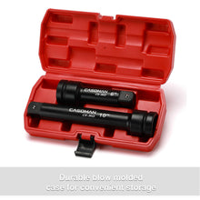 Load image into Gallery viewer, CASOMAN 1-Inch Drive Impact Extension Bars, Length: 6" &amp; 10", Impact Socket Extension, CR-MO Steel