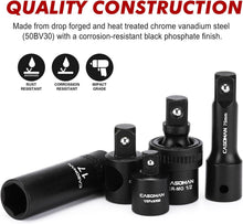 Load image into Gallery viewer, CASOMAN 1/2" Drive Master Impact Socket Set, 36 Piece Deep
