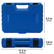 Load image into Gallery viewer, CASOMAN Spline Tip Bit Socket &amp; XZN Triple Square Spline Bit Socket Set, 1/2 &amp; 3/8 &amp; 1/4-Inch Drive, 20-Piece Set, M4-M18, 12 Point Tamper Proof, CR-V &amp; S2 Steel