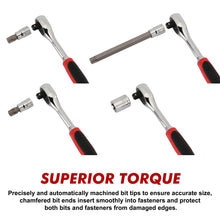 Load image into Gallery viewer, CASOMAN 48PCS 3/8"Drive Master Torx Bit Socket and External Torx Socket Set, Deep &amp; Shallow, Torx/Extra Long Torx/Tamper Proof Torx/E-Torx, CR-V &amp; S2 Steel