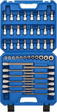 Load image into Gallery viewer, CASOMAN 48PCS 3/8"Drive Master Torx Bit Socket and External Torx Socket Set, Deep &amp; Shallow, Torx/Extra Long Torx/Tamper Proof Torx/E-Torx, CR-V &amp; S2 Steel