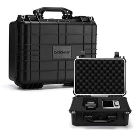 CASOMAN Water-proof Box, with Cush- Proof Sponge, IP67 Water Proof Grade, Customizable Foam, Perfectly Protection of Camera, Drones, Lens,Equipments, 16