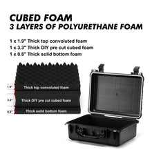 Load image into Gallery viewer, CASOMAN Water-proof Box, with Cush- Proof Sponge, IP67 Water Proof Grade, Customizable Foam, Perfectly Protection of Camera, Drones, Lens,Equipments, 16"x13.2"x7"