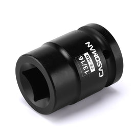 CASOMAN 3/4-Inch Drive 13/16-Inch Square Impact Socket, 4-Point, SAE, CR-MO
