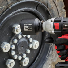 Load image into Gallery viewer, CASOMAN 1/2-Inch Drive 46 mm Deep Impact Socket, 6-Point, 78 mm Long, CR-MO