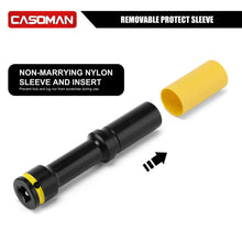 Load image into Gallery viewer, CASOMAN 3PCS 1/2" Drive Non-marring &amp; Thin Wall Lug Nut Impact Socket Set, for Wheel Lug Nut Remover, Extra Deep 150mm, 6-Point, Metric, CR-MO, 17mm 19mm 21mm
