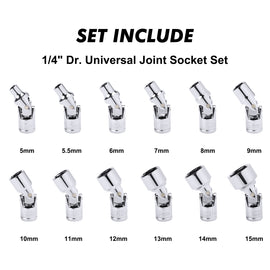 CASOMAN 12PCS 1/4
