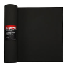 Load image into Gallery viewer, CASOMAN Professional Tool Box Liner and Drawer Liner - 24 inch (wide) x 24 feet (long), Non-Slip,Easy Cut, Black