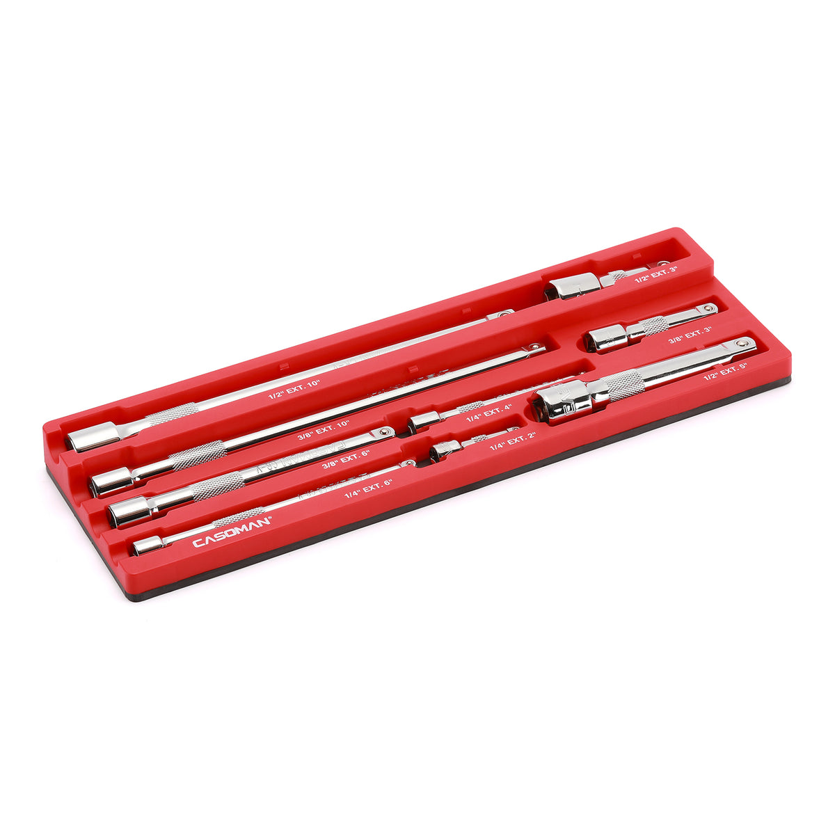 CASOMAN 9Piece Magnetic Extension Bar Holder, Durable ABS