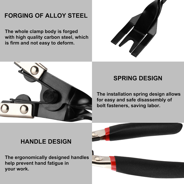 Spring Steel Tool Clips for Secure Mounting