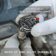 Load image into Gallery viewer, CASOMAN 3/8-Inch Drive Spark Plug Socket Set, 6-Point, Include Extension Bar, Unviersal Joint &amp; Spark Plug Gapper, 8Piece Set, CR-V Steel