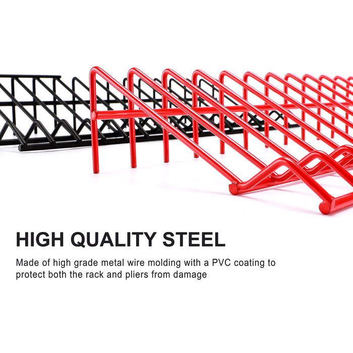 CASOMAN Plier Organizer Rack, 2 Pack, Pliers Cutters Organizer, Stores ...