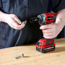 Load image into Gallery viewer, CASOMAN 1/2" Drive 13/16-inch Penta Socket, 5 Point Utility Socket, CR-MO, Removes and Installs Penta Nuts and Bolts for Utility Service