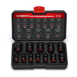 CASOMAN 12-Pieces 3/8