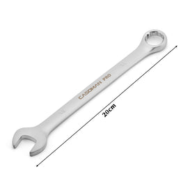 CASOMAN PRO 16mm Combination Wrench - Industrial Grade Spanners with 12-Point Design, Durable Chrome Vanadium Steel, Metric