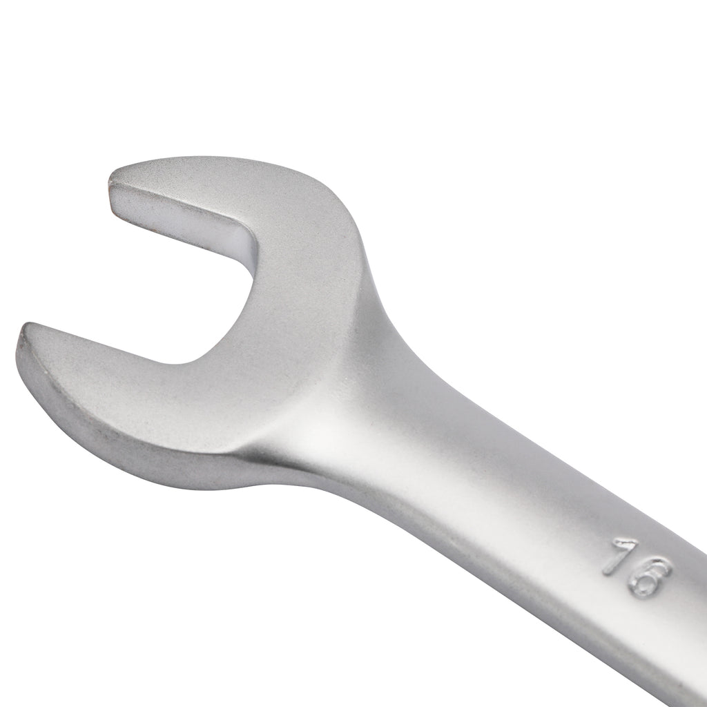 CASOMAN PRO 16mm Combination Wrench - Industrial Grade Spanners with 12-Point Design, Durable Chrome Vanadium Steel, Metric