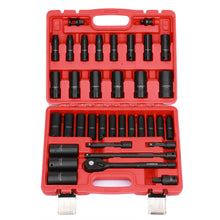 Load image into Gallery viewer, CASOMAN 1/2" Drive Master Impact Socket Set, 36 Piece Deep
