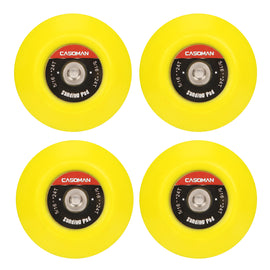 CASOMAN 3-Inch Dual-Action Hook & Loop Fastener Flexible Backing Plate 3