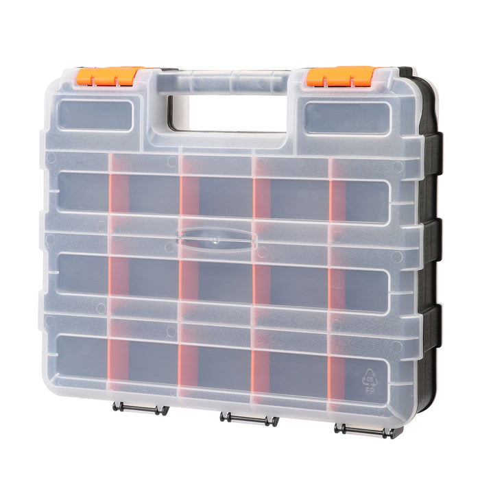 CASOMAN Double Side Tool Organizer with Impact Resistant Polymer and C —  CASOMAN DIRECT
