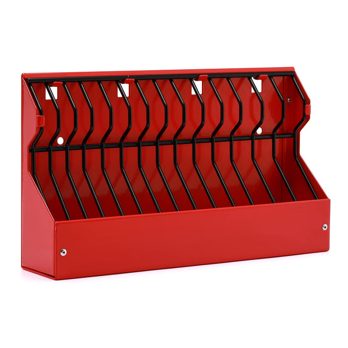 CASOMAN Plier Organizer Rack, Pliers Cutters Organizer, Black/Red, 14 ...