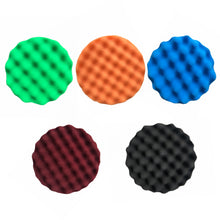 Load image into Gallery viewer, CASOMAN 7-Inch Buffing and Polishing Pad Kit, 7 Pieces 7" Polishing Sponge, Waxing Buffing Pad Kit