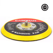 Load image into Gallery viewer, CASOMAN 5-Inch DA Polisher &amp; Sander Pad - Hook &amp; Loop Face - Random Orbital Backing Plate, 5/16''-24 Threads, 2 PCS Set