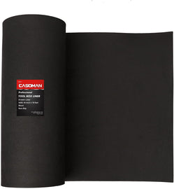 CASOMAN Professional Tool Box Liner and Drawer Liner - 16 inch(wide) x 16 feet (long), Non-Slip, Black