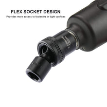 Load image into Gallery viewer, CASOMAN 15 PCS 1/2" Drive Shallow Universal Impact Socket Set, 6 Point, Metric,10-24mm