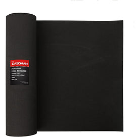 CASOMAN Professional Tool Box Liner and Drawer Liner - 16 inch (wide) x 6 feet (long), Non-Slip,Black