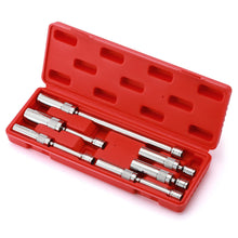 Load image into Gallery viewer, CASOMAN 6PCS 3/8-Inch Drive Magnetic Swivel Spark Plug Socket Set, Include 9/16-Inch, 5/8-Inch, 13/16-Inch, 14mm Socket, Length: 4-Inch, 6-Inch, 11-Inch, 12-Point, CR-V
