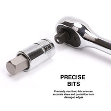 Load image into Gallery viewer, CASOMAN 13 Piece Hex Bit Socket Set, Metric, 2 mm-14 mm, S2 Steel Allen Bit Socket Kit