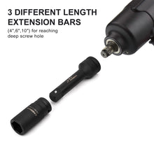 Load image into Gallery viewer, CASOMAN 3/4” Drive Impact Extension Bar, Cr-Mo Steel ,3-Piece Set , 4”, 6”, 10” ext. bar