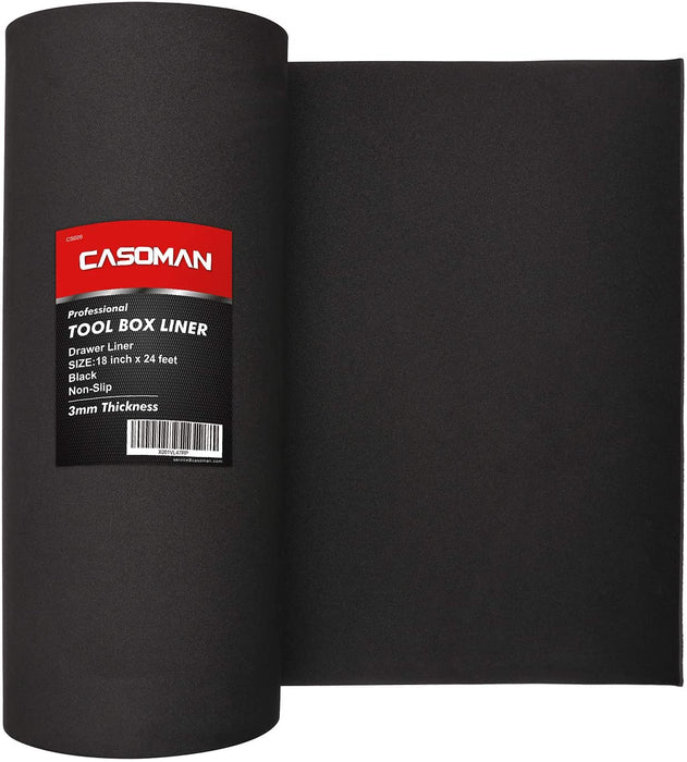 CASOMAN Professional Tool Box Liner Drawer Liner Shelf Liner 18
