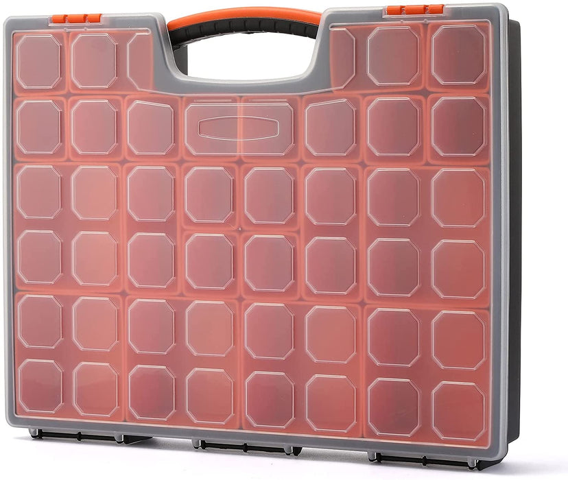 CASOMAN Multi-Purpose Portable Plastic Organizer with 24 different