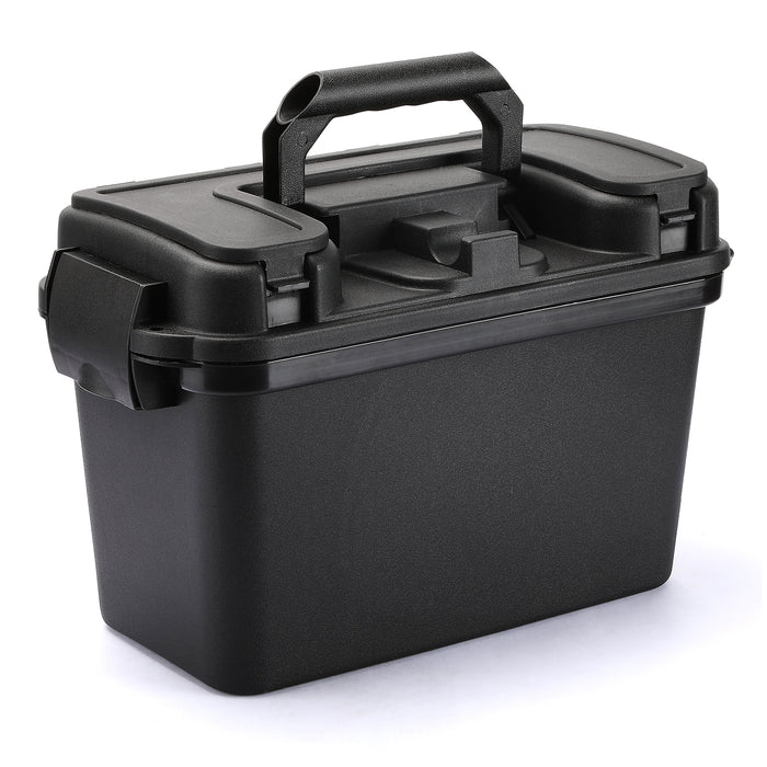 Prothens Ammunition Box Ammo Storage Case Water Resistant Ammo Can Stackable And Lockable Heavy Duty Ammo Storage Box For Hunting And Shooting Army Green 13 35 7 44 5 20