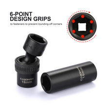 Load image into Gallery viewer, CASOMAN 87 Pcs 3/8" Drive Master Impact Socket Set