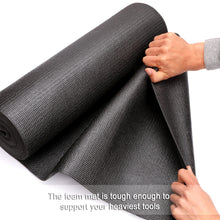 Load image into Gallery viewer, CASOMAN Professional Tool Box Liner and Drawer Liner 18 inch x 24 feet,Easy Cut Non-Slip Foam Rubber Toolbox Drawer Liner Mat - Adjustable Thick Cabinet Liners