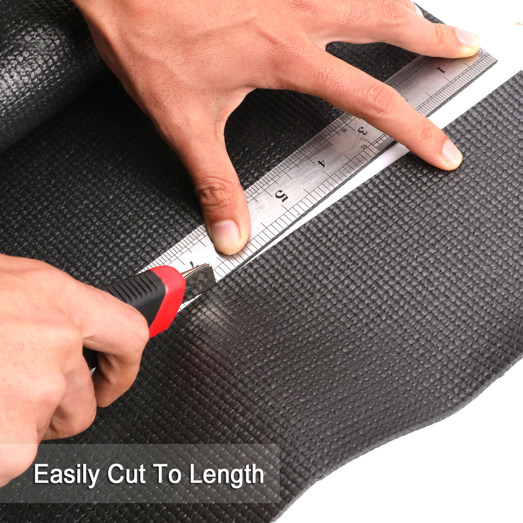 CASOMAN Professional Tool Box Liner and Drawer Liner 18 inch x 24 feet,Easy Cut Non-Slip Foam Rubber Toolbox Drawer Liner Mat - Adjustable Thick Cabinet Liners