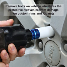 Load image into Gallery viewer, CASOMAN 1/2- Inch Drive Wheel Protector Impact Socket, Extra Thin Wall, Rim Protect Sleeves, 6 Point, Metric,17mm,19mm,21mm,22mm,23mm,24mm,27mm, 7 Pieces Set