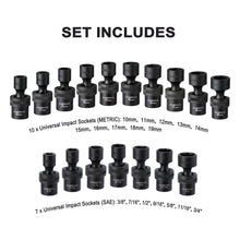 Load image into Gallery viewer, CASOMAN 87 Pcs 3/8" Drive Master Impact Socket Set