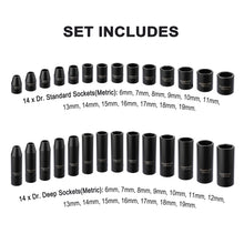 Load image into Gallery viewer, CASOMAN 87 Pcs 3/8" Drive Master Impact Socket Set
