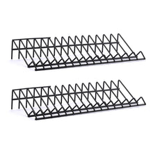 Load image into Gallery viewer, CASOMAN Plier Organizer Rack, 2 Pack, Pliers Cutters Organizer, Stores Spring Loaded, Black, 16-Slot Plier Rack, Keep Pliers Organized in Tool Drawer