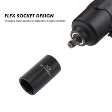 Load image into Gallery viewer, CASOMAN 14 Pieces 1/2-Inch Drive Shallow Impact Socket Set, 6-Point, SAE, 3/8" to 1-1/4"