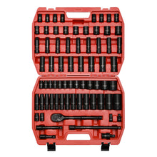 Load image into Gallery viewer, CASOMAN 1/2-inch 70 Pieces Impact Socket Master Set, SAE &amp; Metric from 5/16"-1-1/4",8-24mm, Ratched Hand, Extension Bar and Adapters