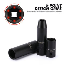 Load image into Gallery viewer, CASOMAN 1/2-inch 70 Pieces Impact Socket Master Set, SAE &amp; Metric from 5/16"-1-1/4",8-24mm, Ratched Hand, Extension Bar and Adapters