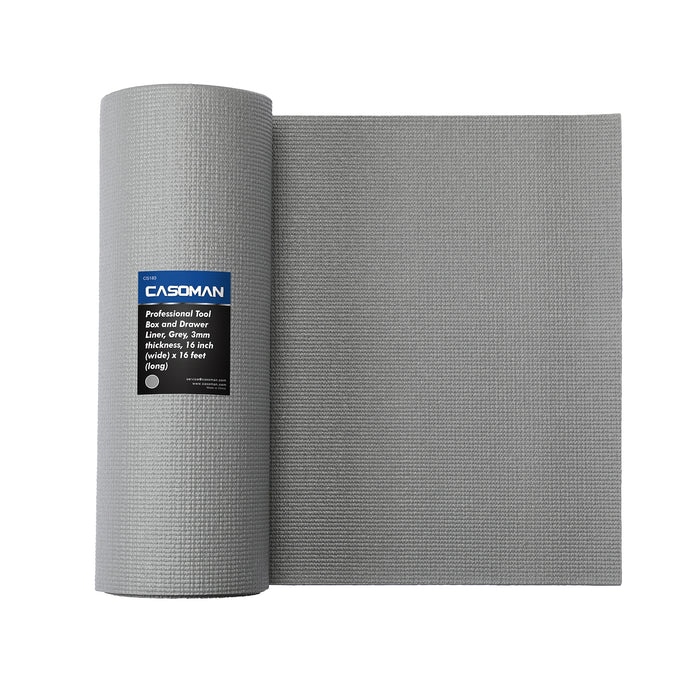 Grip Liners Gray Non-Slip Shelf Liner, Sold by at Home