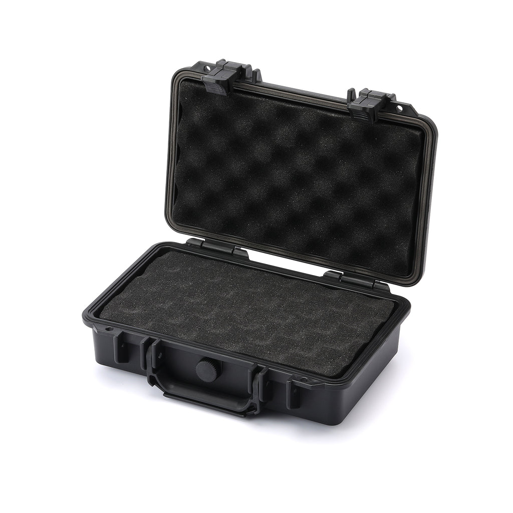 CASOMAN 11.5-Inch Water-proof & Explosion-Proof Box, with Cush- Proof Sponge, IP67 Water Proof Grade, Customizable Foam