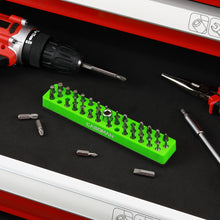 Load image into Gallery viewer, CASOMAN 1/4" Hex Bit Organizer with Magnetic Base